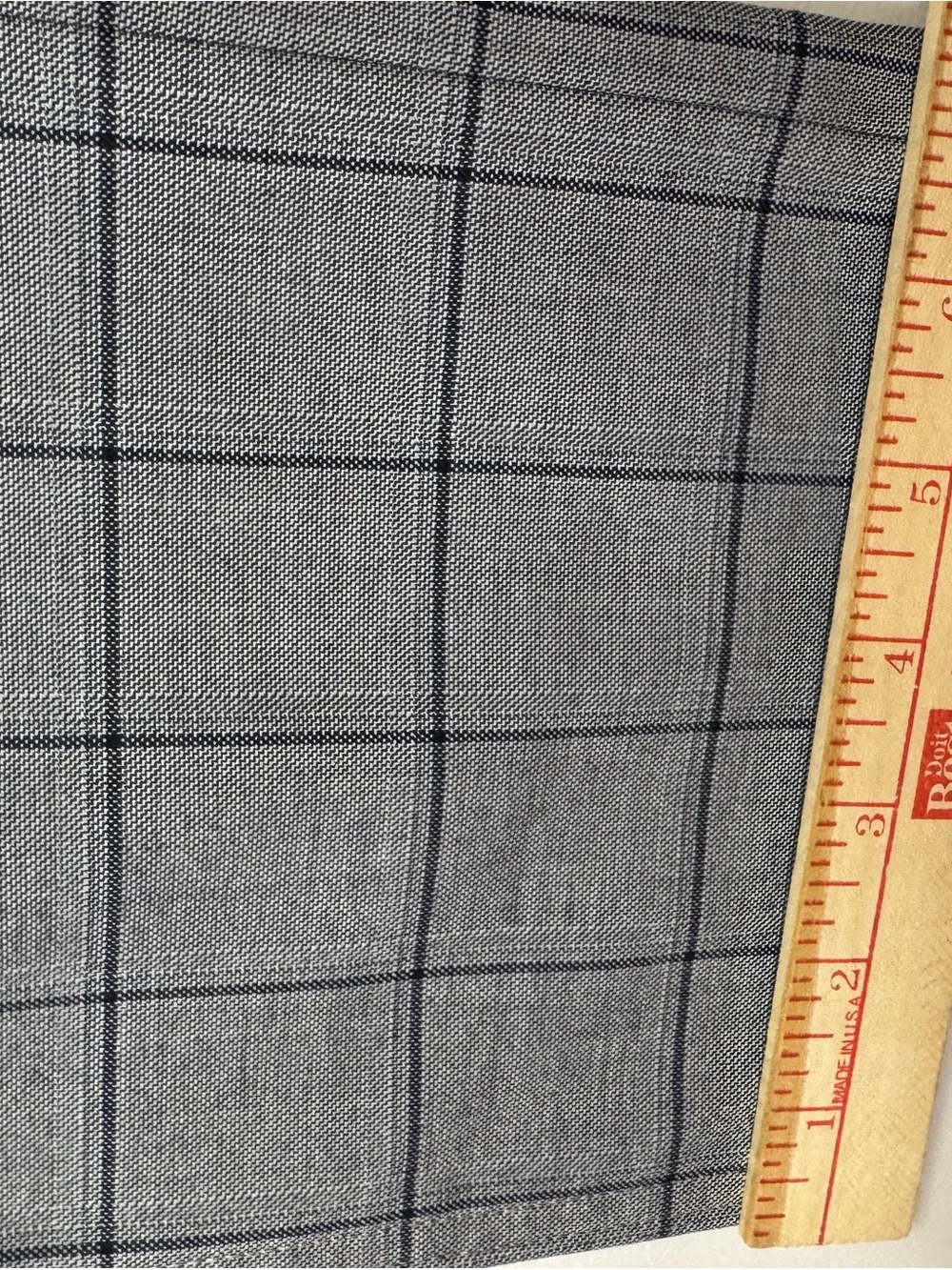 NWT Bertini AKTIV Performance Pants Men’s Size 34 Gray Plaid Stretch Golf Travel